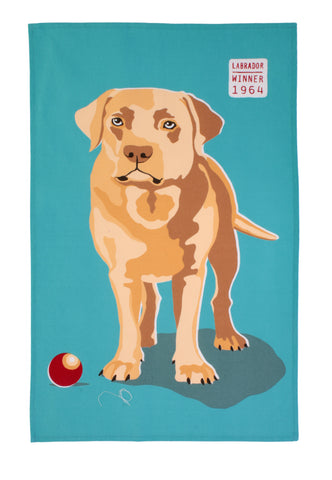 Ulster Weavers, "Wiscombe Lucky", Cotton tea towel. Printed in the UK.