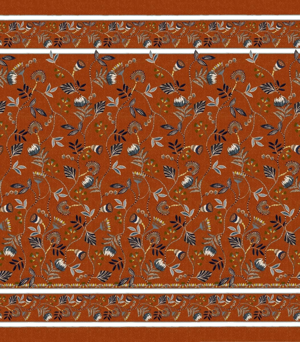 Tessitura Toscana Telerie, “Ilian Mezzero”, Printed linen throw.