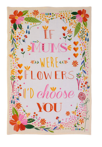 Ulster Weavers, “Mother’s Day”, Pure linen printed tea towel.