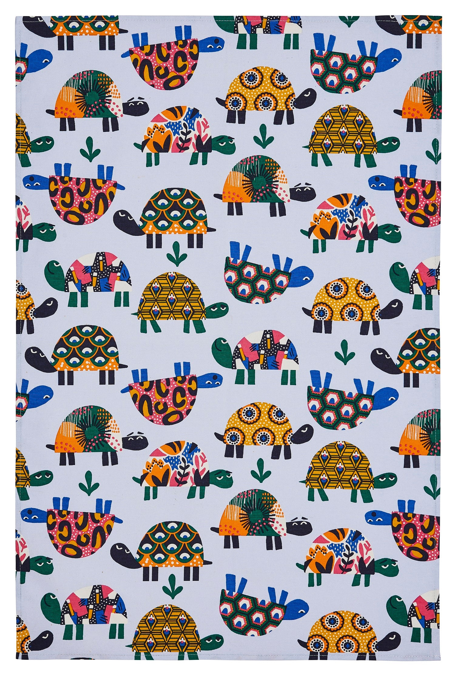 Ulster Weavers, "Turtles", Pure cotton printed tea towel. - Home Landing
