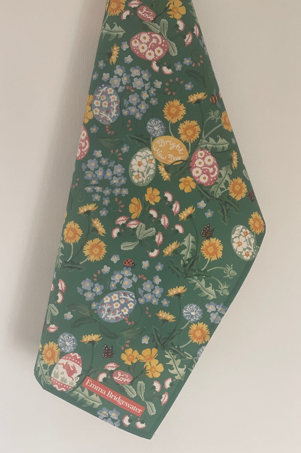 Emma Bridgewater "Easter Egg Hunt", Pure cotton tea towel.