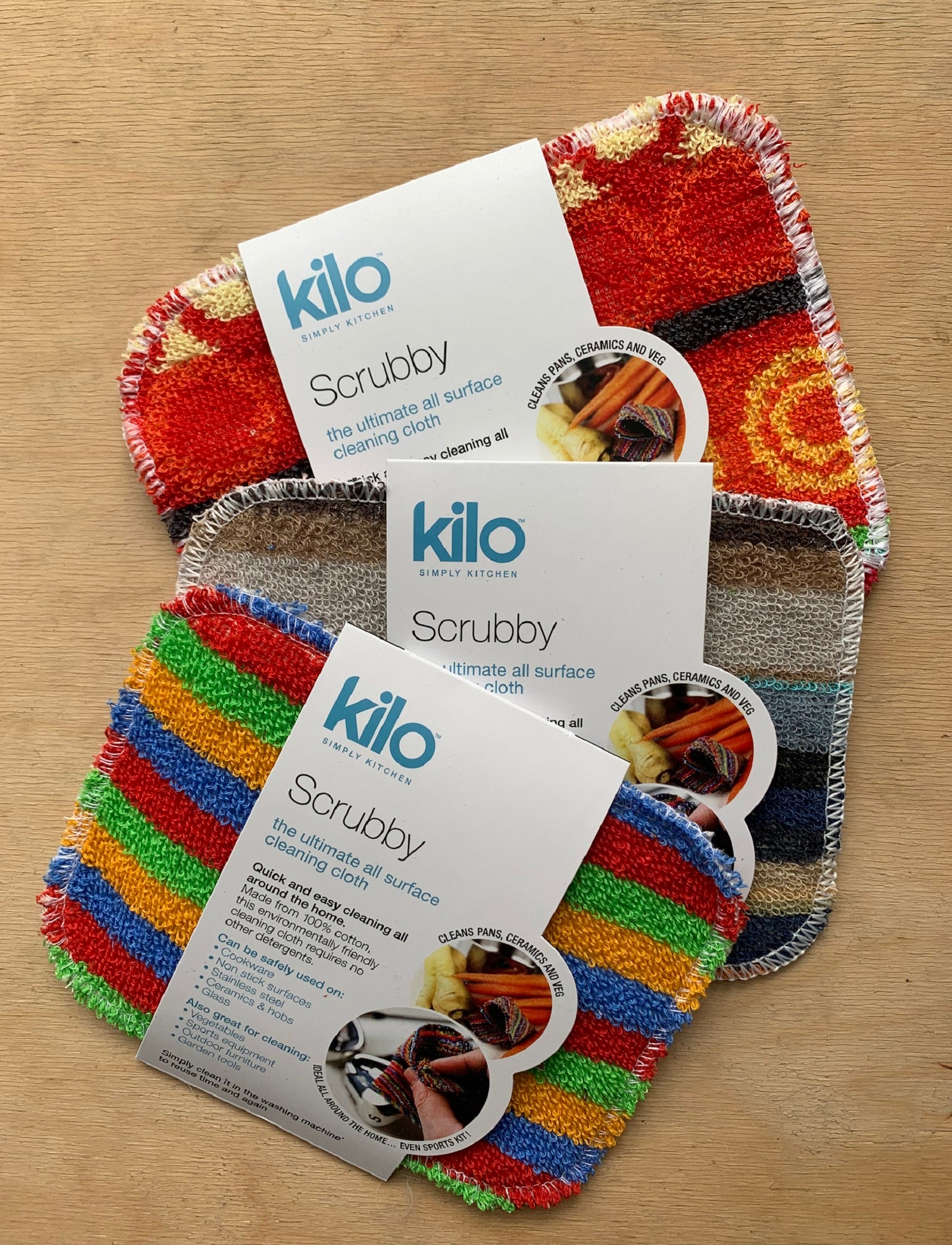 Kilo  Euro Scrubby - Pack of 3 - Home Landing