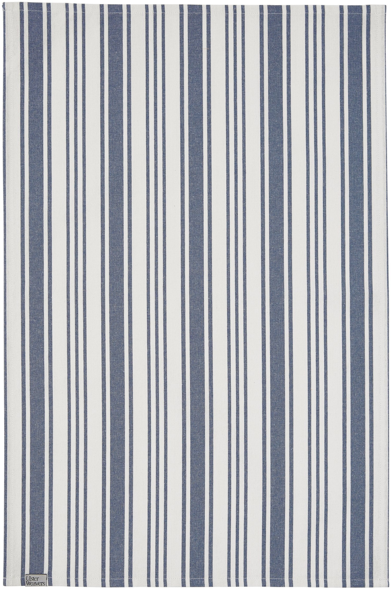 Ulster Weavers "Denim Stripe", Printed cotton tea towel.