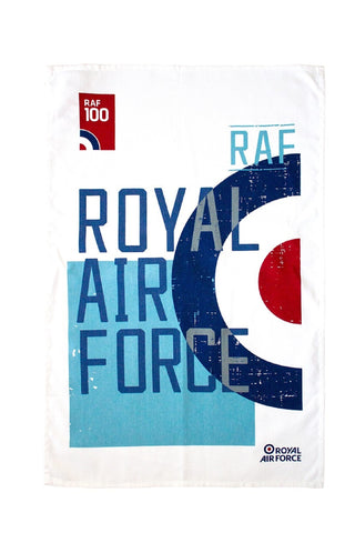 Ulster Weavers, "RAF 100 Roundel", Pure cotton tea towel. Printed in the UK.