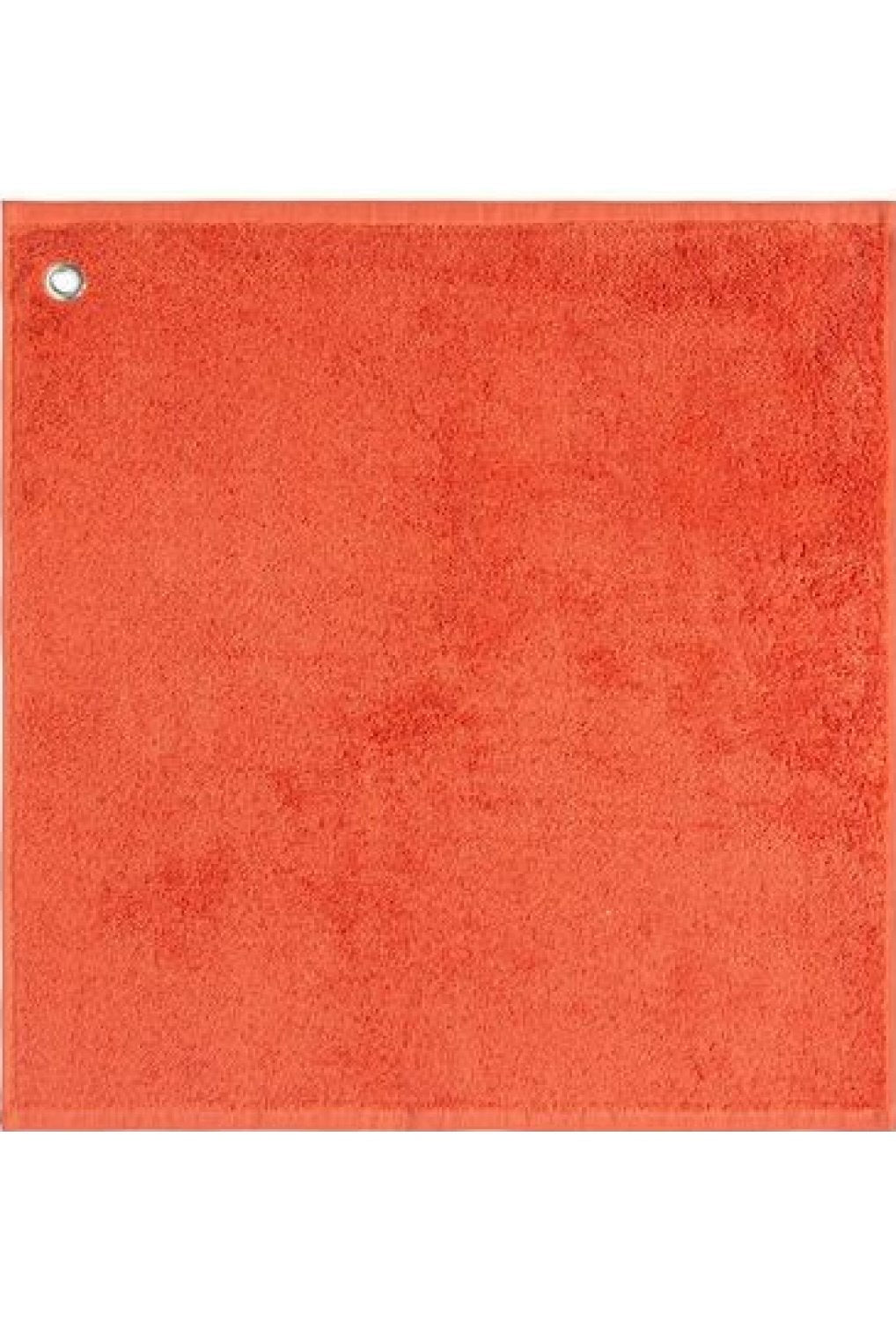 Coucke "Rooibos Eyelet", Cotton terry hand towel. Designed in France.