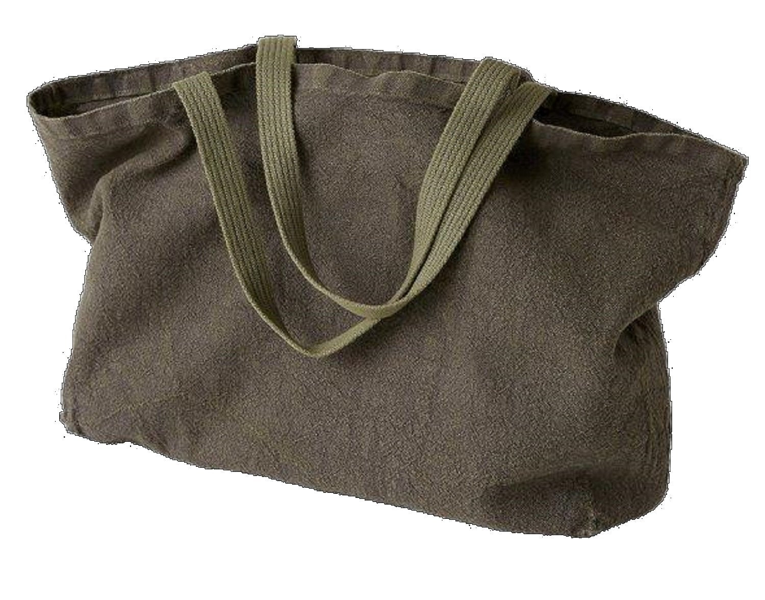 Charvet Editions "Doudou Bag" (Oxyde), Natural linen bag. Made in France.
