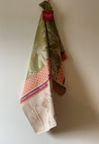 Coucke "Legumes Racines", Woven cotton tea towel. Designed in France.