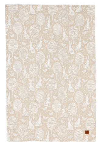 Ulster Weavers, "Cottontail Meadow", Union printed tea towel. - Home Landing