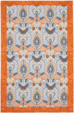 Ulster Weavers, "Cotswold", Printed cotton tea towel.