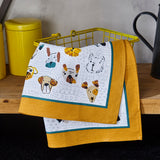 Ulster Weavers, "Mutley Crew", Pure cotton printed tea towel. - Home Landing