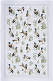Ulster Weavers, "Farmhouse Ducks", Printed recycled cotton tea towel.