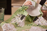 Ulster Weavers, "Woolly Sheep", Printed recycled cotton tea towel.