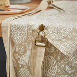 Ulster Weavers, "Cottontail Meadow ", Linen / Cotton apron.