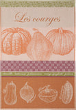 Coucke "Champignons", Woven cotton tea towel. Designed in France.