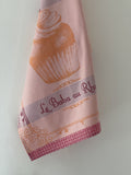 Coucke "Baba Au Rhum”, Woven cotton tea towel. Designed in France.