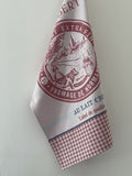 Coucke "Véritable Camembert”, Woven cotton tea towel. Designed in France.