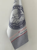 Coucke "Véritable Gruyere", Woven cotton tea towel. Designed in France.