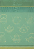 Coucke "Instant Thé”, Woven cotton tea towel. Designed in France.