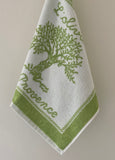 Coucke "Olivier Amande", Cotton terry hand towel. Designed in France.