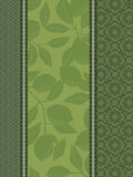 Jacquard Français "Sous les Citronniers" (Green), Woven cotton tea towel. Made in France.