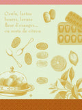 Jacquard Français "Madeleines" (Butter), Woven cotton tea towel. Made in France.