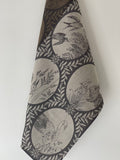 Jacquard Français "Josephine" (Grey), Woven cotton tea towel.