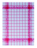 Jacquard Français "Fraises" (Red/White), Woven cotton tea towel. Made in France. - Home Landing