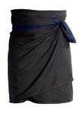 Organic Company Giant Tea Towel (Black/Dark Blue). 100% Organic cotton. Danish design. - Home Landing