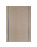 Charvet Éditions "Country" (Blue), Natural woven linen tea towel. Made in France. - Home Landing