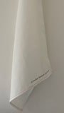 Charvet Éditions "LTF Pur Lin” (Blanc), Natural woven linen tea towel. Made in France. - Home Landing