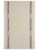 Charvet Éditions "Made in France", Natural woven linen and cotton tea towel. Made in France. - Home Landing