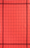 Charvet Éditions "Bistro" (Tango), Natural woven linen tea towel. Made in France. - Home Landing