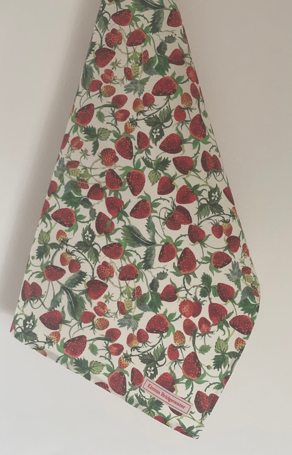 Emma Bridgewater "Strawberries", Pure cotton tea towel.