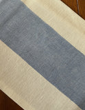 Thomas Ferguson Woven Irish Linen, “Oyster -Baby Blue”. Tea Towel – Ireland.