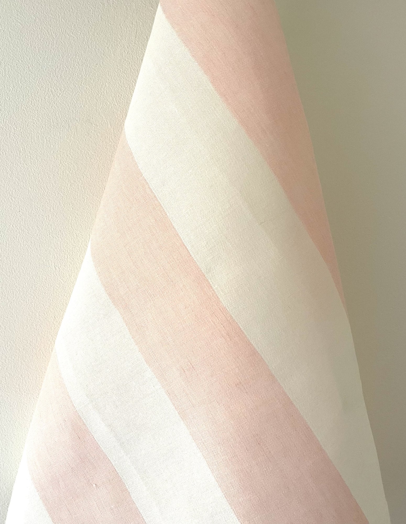 Thomas Ferguson Woven Irish Linen, “Oyster -Savoy Pink”. Tea Towel – Ireland.