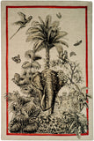 Tessitura Toscana Telerie, “Tantra - Elephante”, Pure linen printed tea towel.