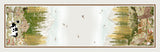 Tessitura Toscana Telerie, “Walser”, Pure linen printed table runner.