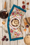 Ulster Weavers "Bountiful Floral”, Pure cotton printed tea towel. - Home Landing