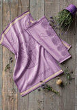 Coucke "Panier de Lavande", Woven cotton tea towel. Designed in France.